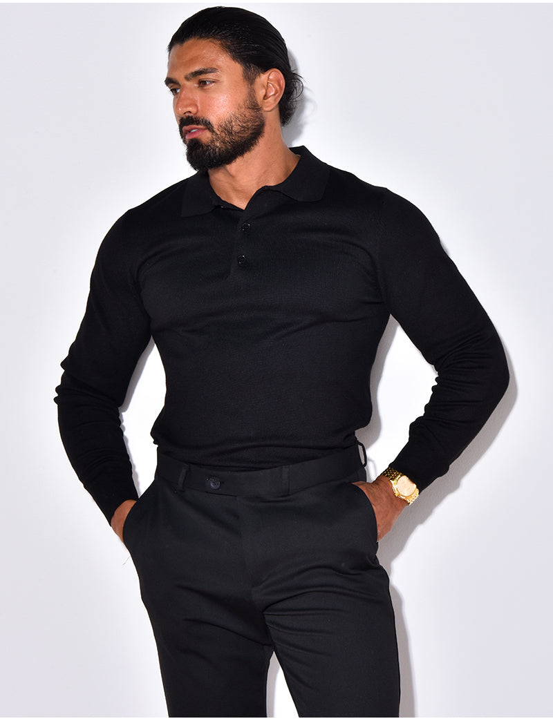 Polo côtelé