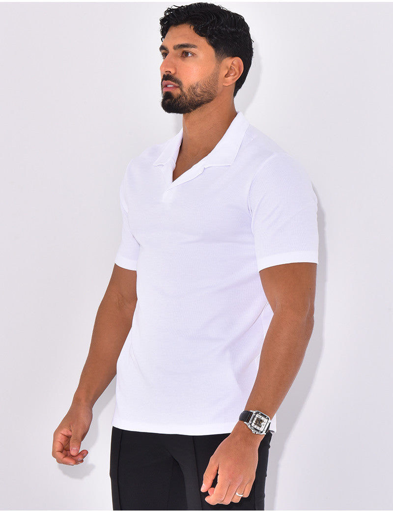 Polo côtelé