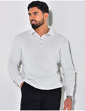 Polo côtelé