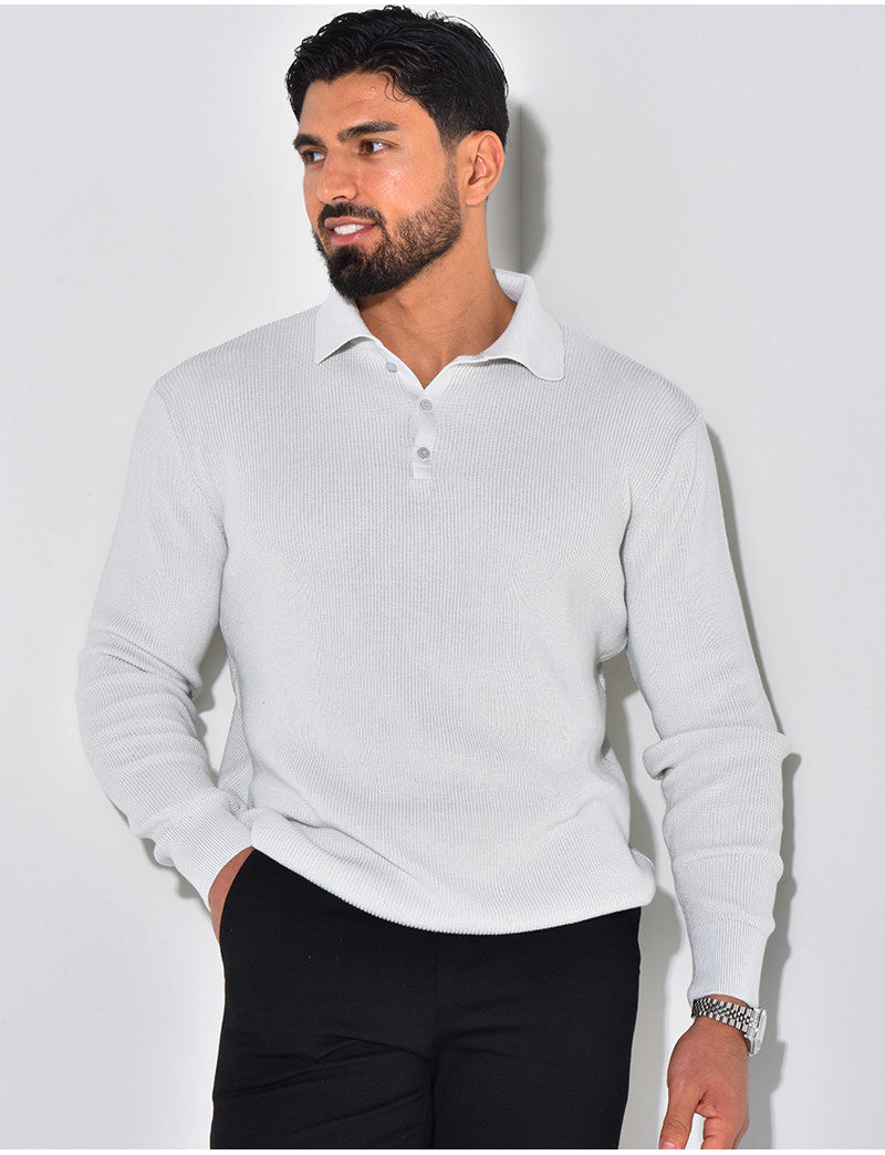 Polo côtelé