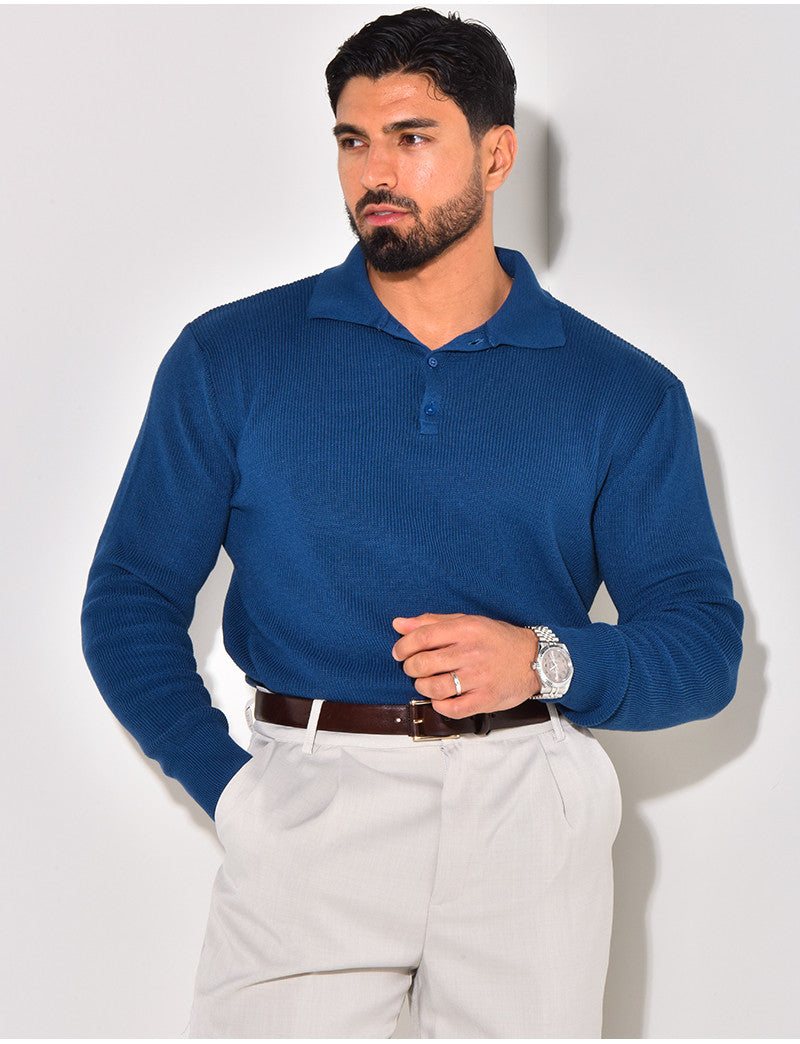 Polo côtelé