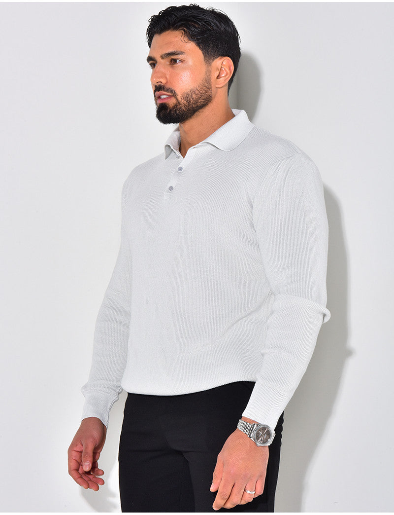 Polo côtelé