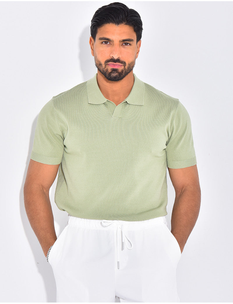 Polo côtelé