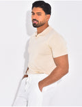 Polo côtelé