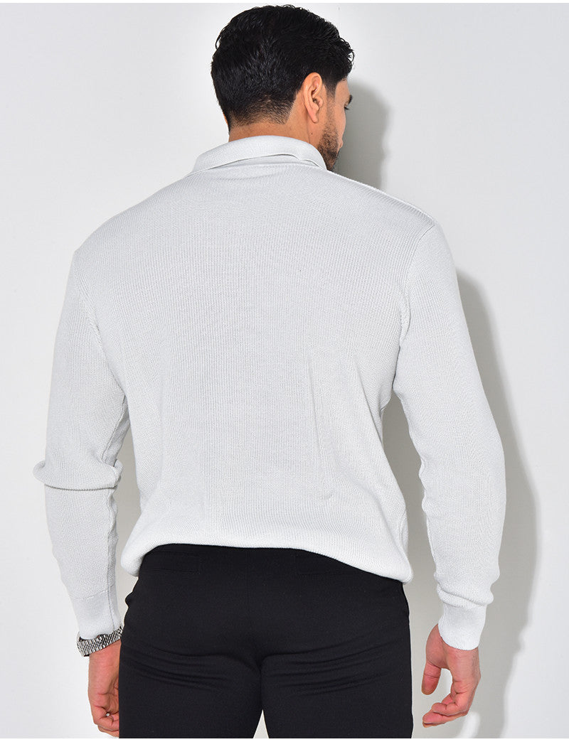 Polo côtelé