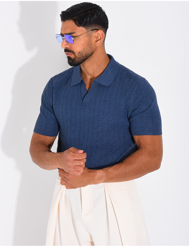 Polo côtelé