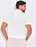 Polo manches courtes nid d'abeille