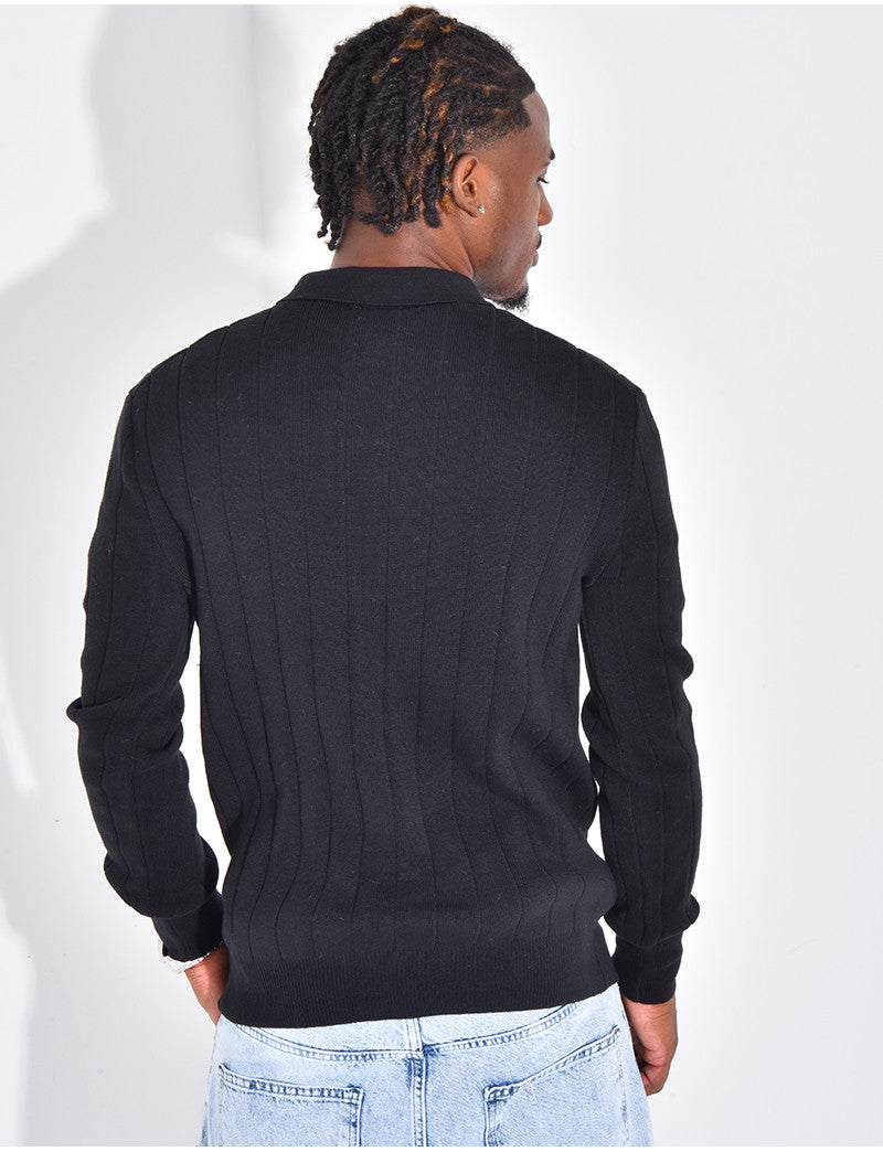 Polo manches longues