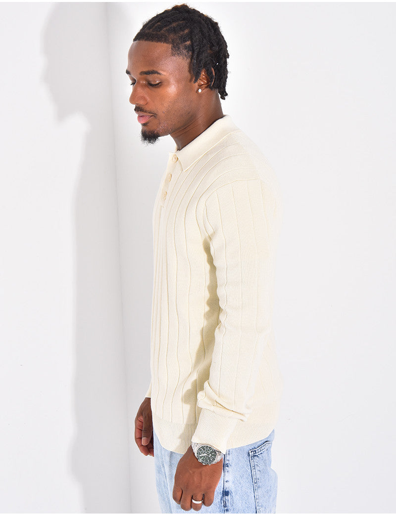 Polo manches longues