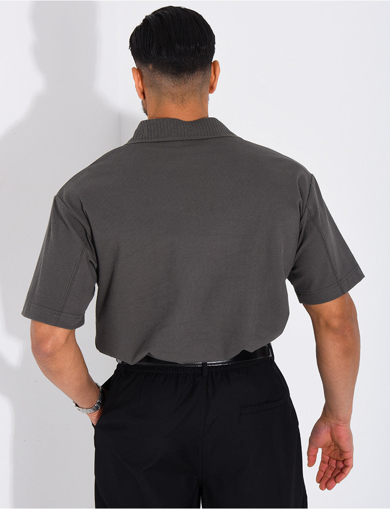 Polo nid d'abeille