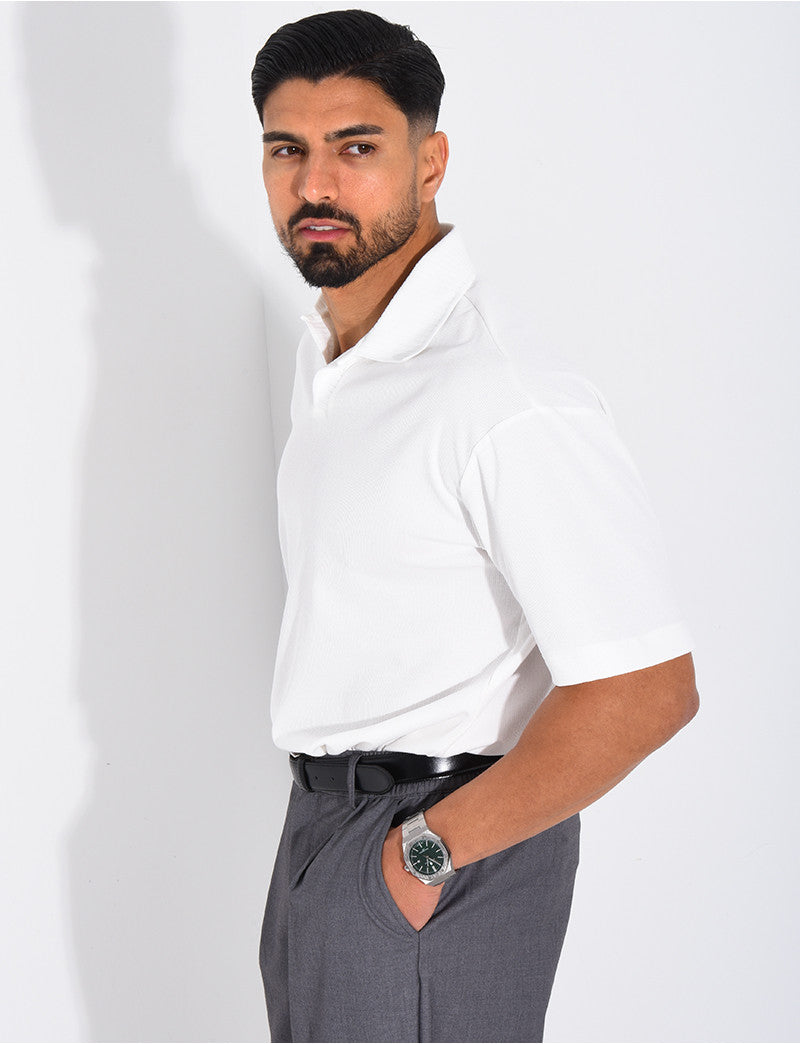 Polo nid d'abeille