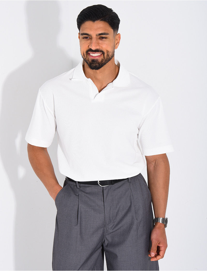 Polo nid d'abeille