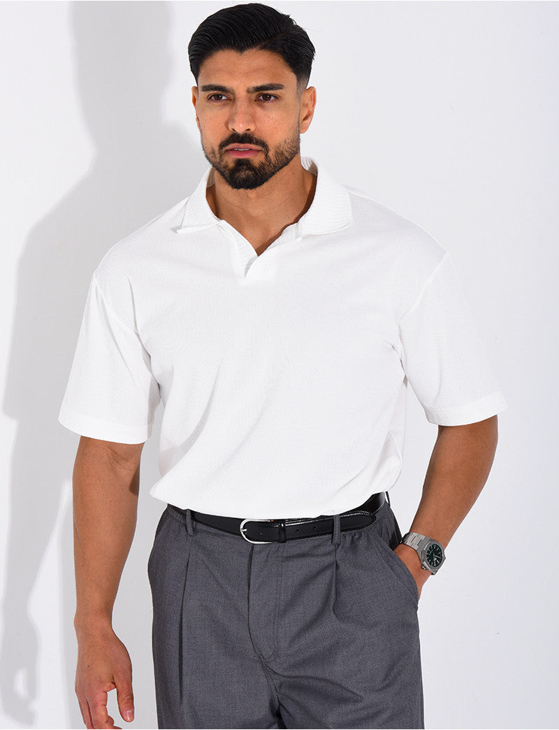Polo nid d'abeille