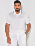 Polo texturé