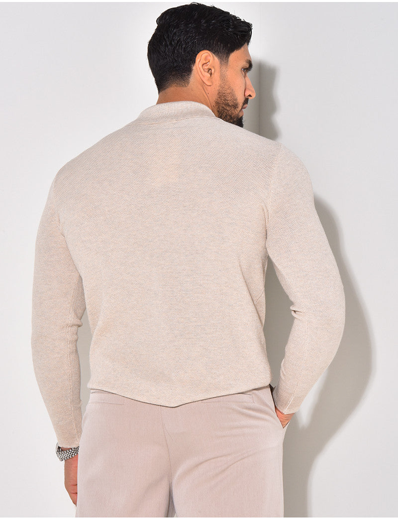 Polo texturé