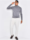 Pull à col zippé