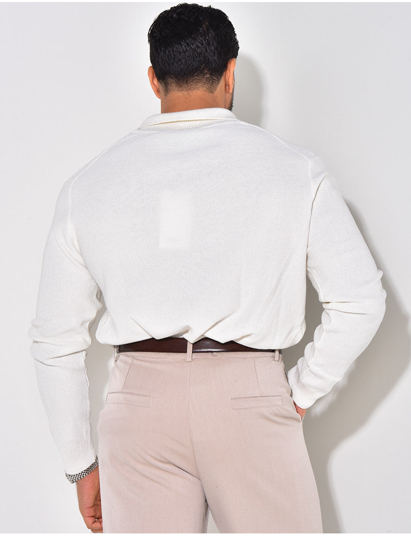 Pull à col