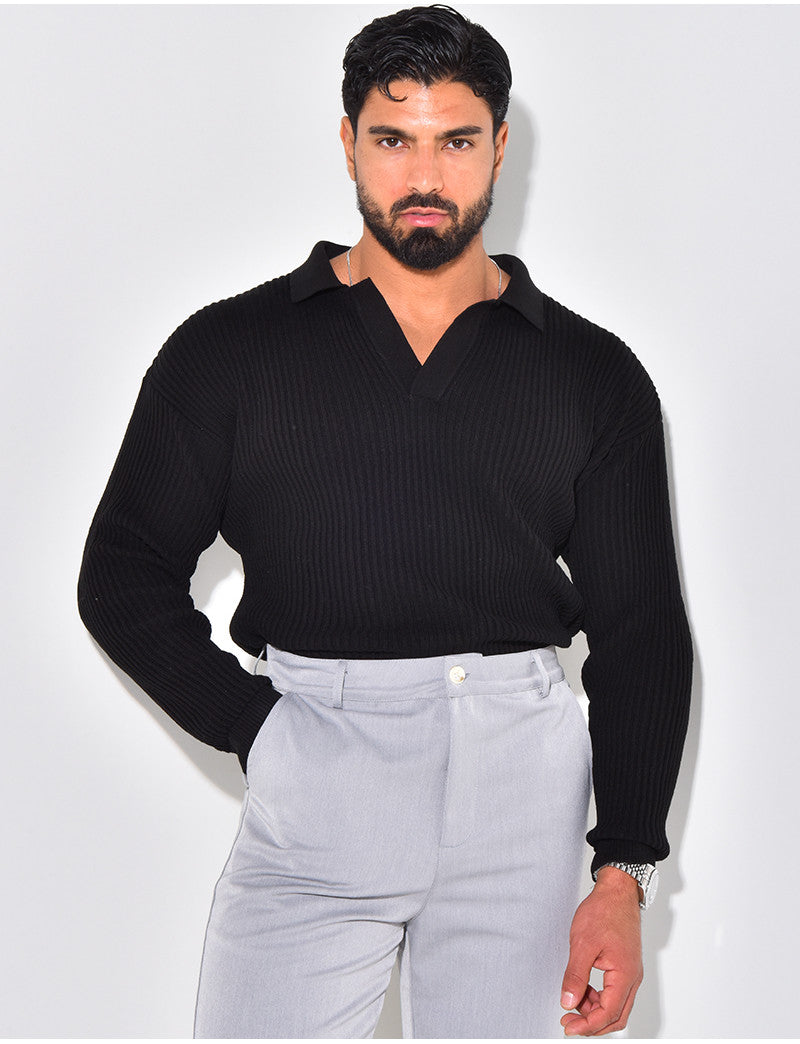 Pull à col