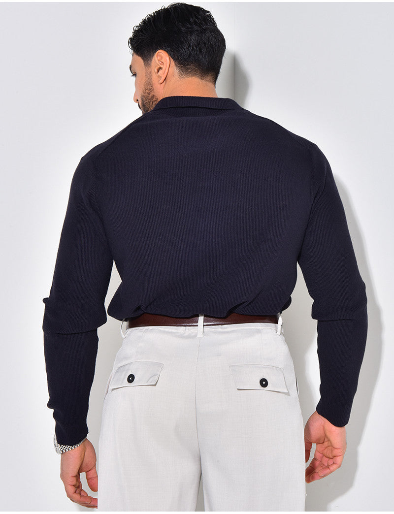 Pull à col