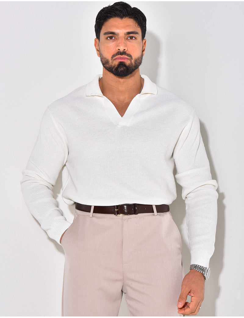 Pull à col
