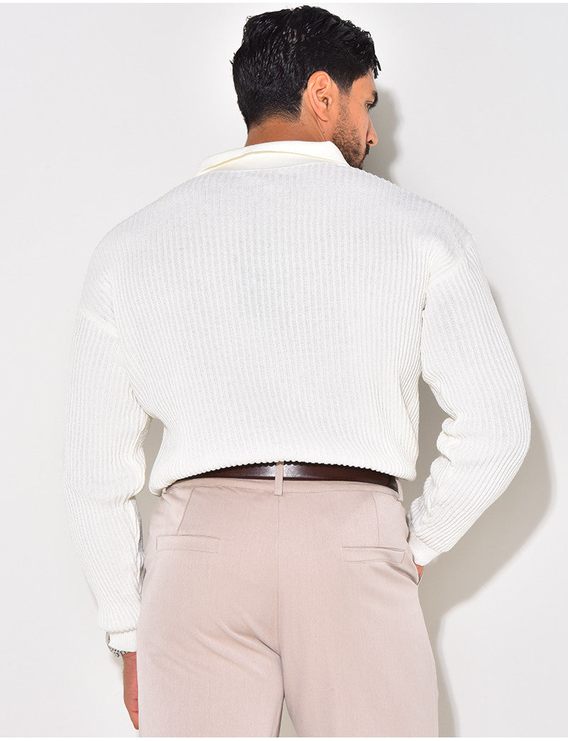 Pull à col