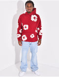 Pull à fleurs