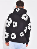 Pull à fleurs
