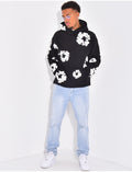 Pull à fleurs