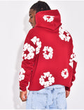 Pull à fleurs