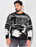 Pull à motifs
