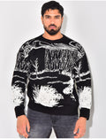 Pull à motifs