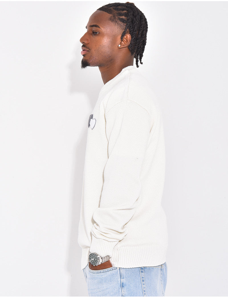 Pull avec des coeurs