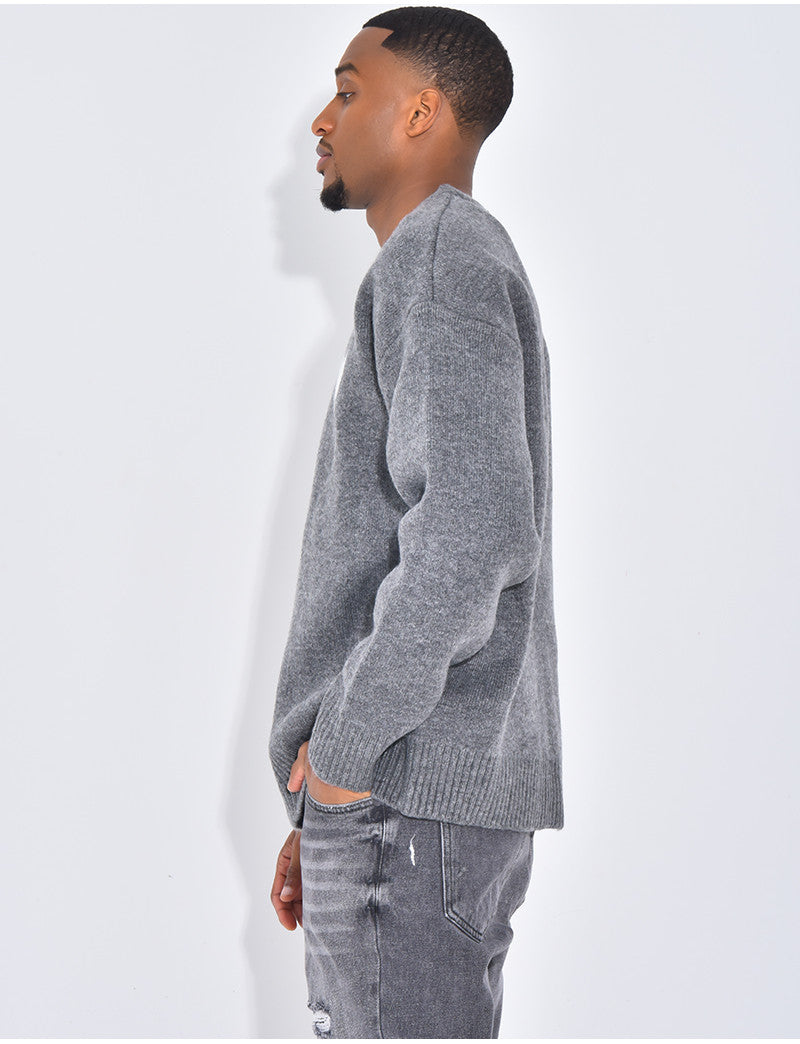 Pull avec un coeur