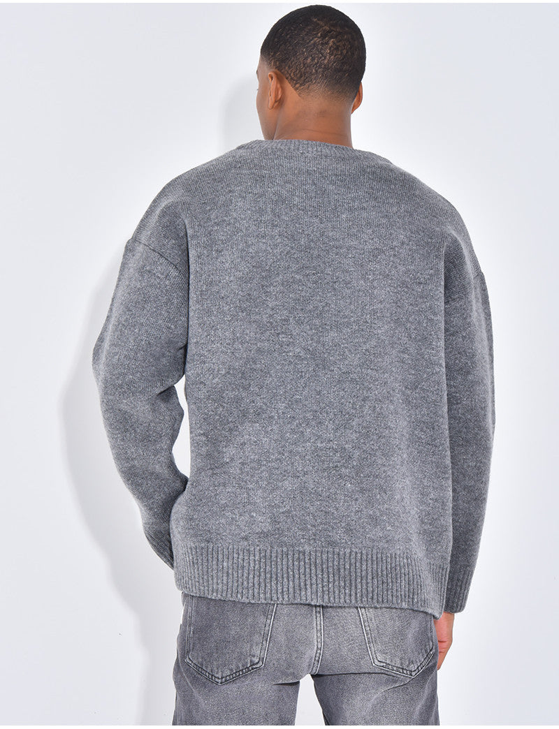 Pull avec un coeur