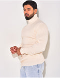Pull col roulé basic