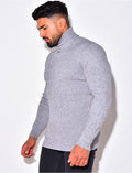 Pull col roulé basic