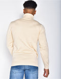 Pull col roulé