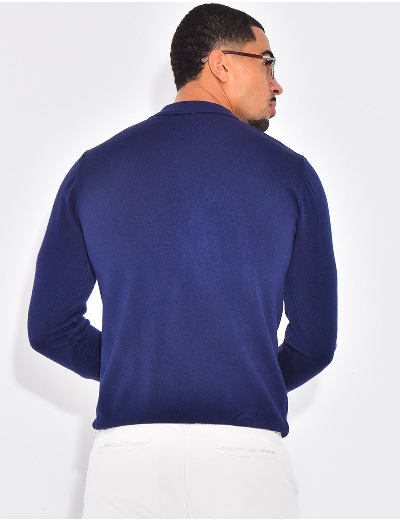 Pull côtelé