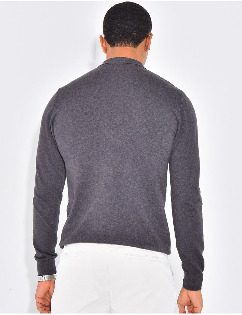 Pull côtelé