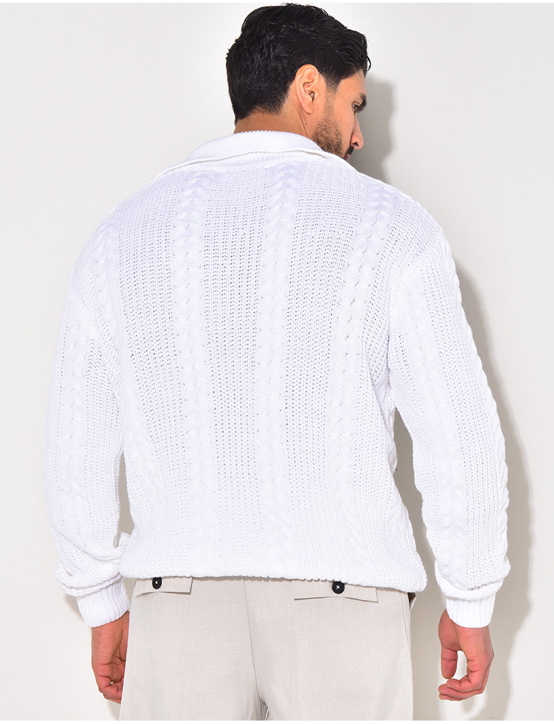 Pull en laine à col