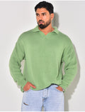 Pull en laine à col