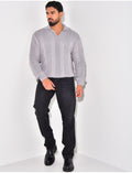 Pull en laine à col