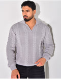 Pull en laine à col