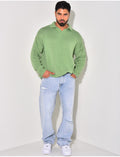 Pull en laine à col