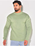 Pull en laine uni
