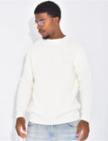 Pull en maille col rond