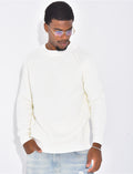 Pull en maille col rond