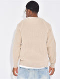 Pull en maille col rond