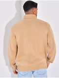 Pull épais col roulé