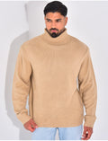 Pull épais col roulé